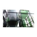 Temperature control biomass fluid bed gasification equipment